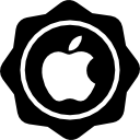 insignia retro de apple 