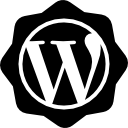 insignia social de wordpress 