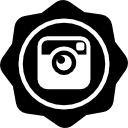 instagram social badge 