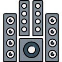 sistema de sonido icon