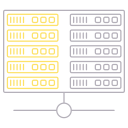 servidores de alojamiento icon