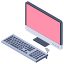 computador de mesa Ícone