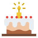 pastel de cumpleaños icon