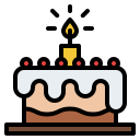 pastel de cumpleaños icon