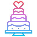 pastel de boda icon