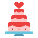 pastel de boda icon