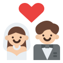 la novia y el novio icon