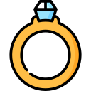 anillo de compromiso icon