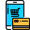 las compras en línea icon