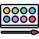 paleta de color icon