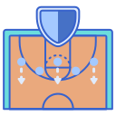 cancha de baloncesto icon