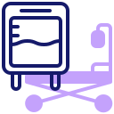 Hospital bed icon