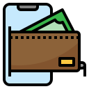 Online wallet icon