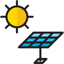 paneles solares icon