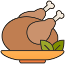 pierna de pollo icon