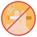 no fumar cigarrillos icon