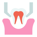 extracción dental icon