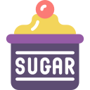 tazón de azúcar 