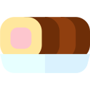 pastel de rollo icon