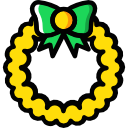 corona de navidad icon