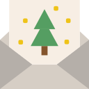 tarjeta de navidad icon