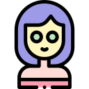 mascara facial icon