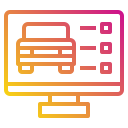 servicio de auto icon