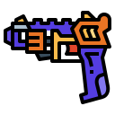 pistola de juguete icon