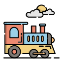 tren de juguete icon