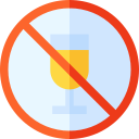 no alcohol