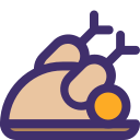 pollo frito icon