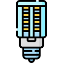 lámpara led icon