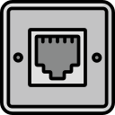 toma de teléfono icon