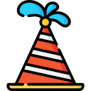 sombrero de fiesta icon