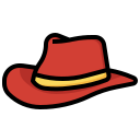 chapeau de cowboy icon