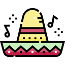 sombrero mexicano icon