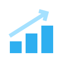 gráfico de crecimiento icon