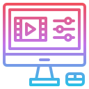 edición de video icon