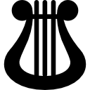 contorno de harpa 