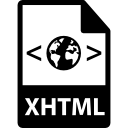 formato de archivo de icono xhtml 