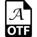 formato de archivo otf 