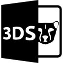 estensione del formato di file aperto 3ds icona
