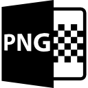 variante de símbolo de formato de arquivo png 