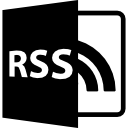 variante de símbolo de fuente rss 