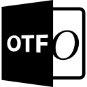 formato de archivo abierto otf 