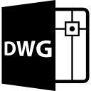 format de fichier ouvert dwg icon