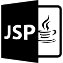 formato de archivo abierto jsp con logotipo de java 