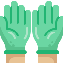 guantes de goma icon