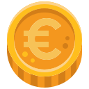 moneda euro icon