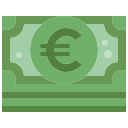 billet en euros 